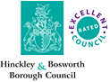 Hinckley & Bosworth Borough Council logo. Click here to visit web site.