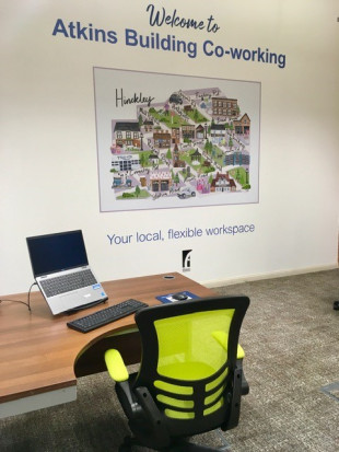Atkins Building Co-Working, your local flexible workspace.