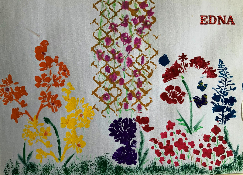 A photo of 'Floral Study- assorted' by Edna,  a member of the Art to Heart Group