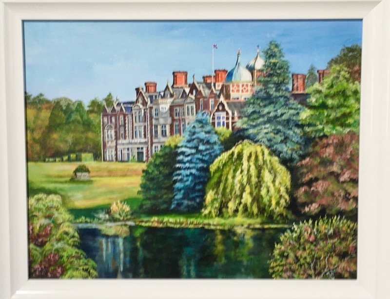 A photo of 'Blue Skies over Sandringham House and Gardens' by Mary Dennis