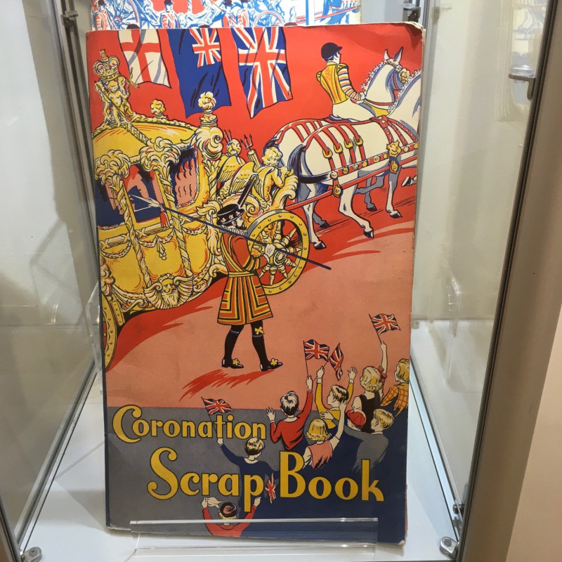 A photo of 'Coronation scrap book' by Atkins Building