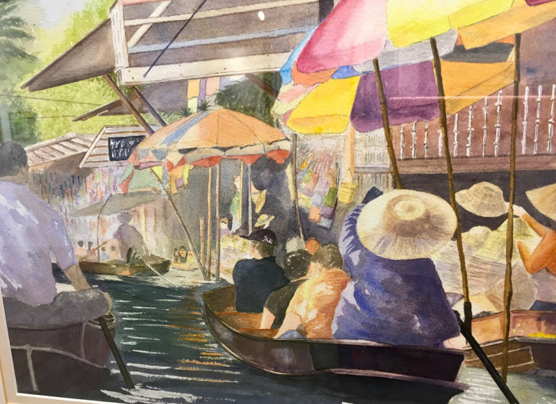 A photo of 'Floating Market in Bangkok ' by Derek Everitt