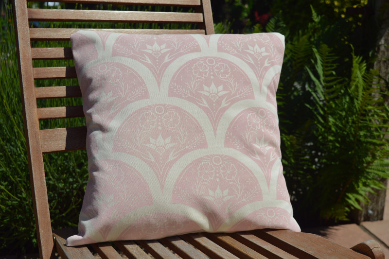 A photo of 'Cushion in Blush' by Ellie York               
Instagram @ellieyorkdesign 