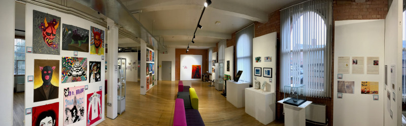 A photo of 'Exhibition in Atkins Gallery' by North Warwickshire and South Leicestershire Colleges (NWSLC)