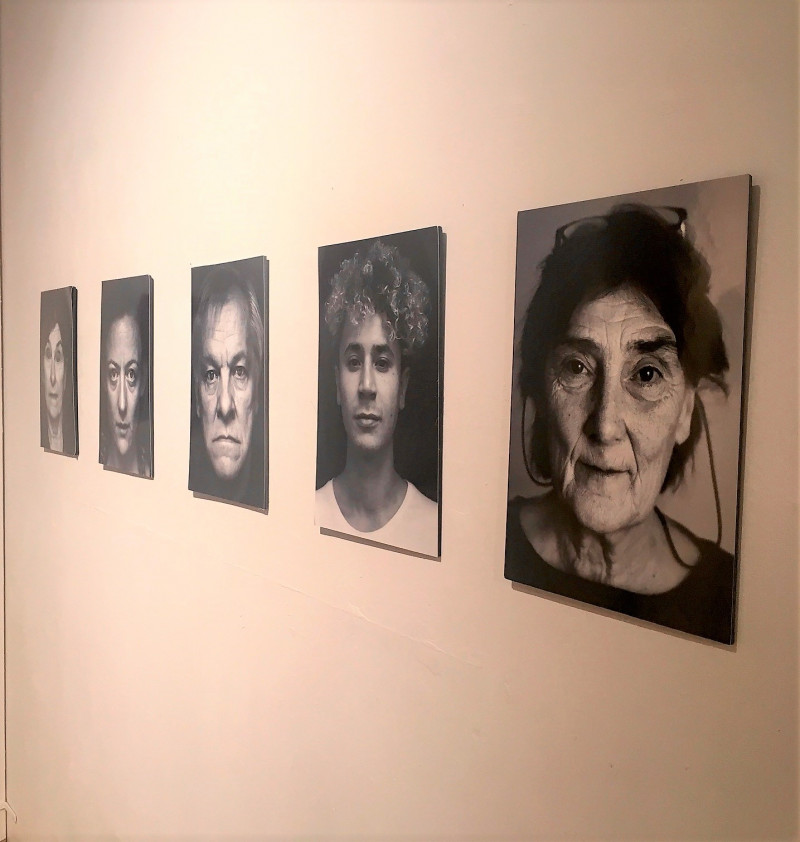 A photo of 'Faces collection in Atkins Gallery ' by Robin Vallance