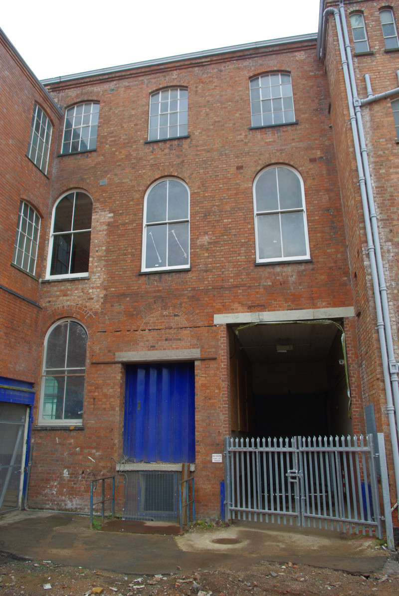 A photo of 'Atkins factory exterior June 2008' by Hinckley and Bosworth Borough Council