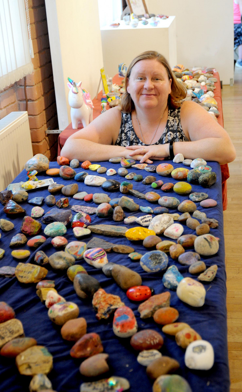 A photo of 'Atkins Gallery- #Islastones Exhibition August 2018' by Hinckley and Bosworth Borough Council