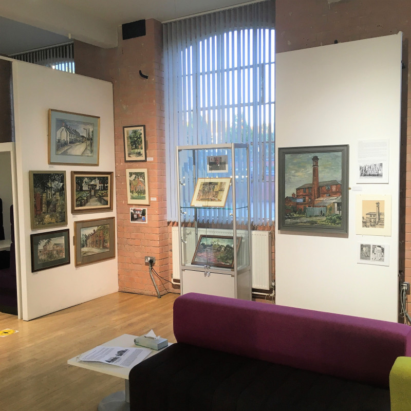 A photo of 'Leicestershire artworks in the Exhibition ' by Atkins Gallery