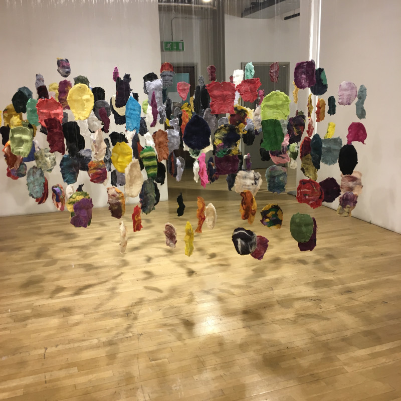 A photo of 'Mask installation ' by Penny Andrews