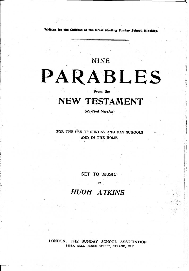 A photo of 'Parables Book' by Chapel Archive