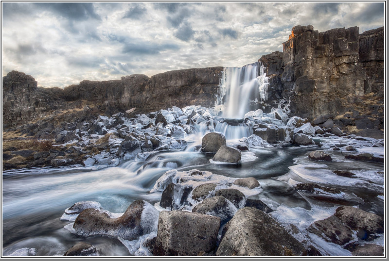 A photo of 'Oxararfoss Iceland' by Phil Mallin