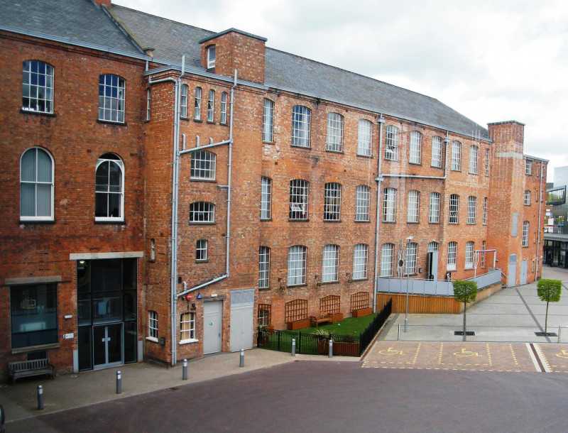 A photo of 'Atkins Building today' by Hinckley and Bosworth Borough Council