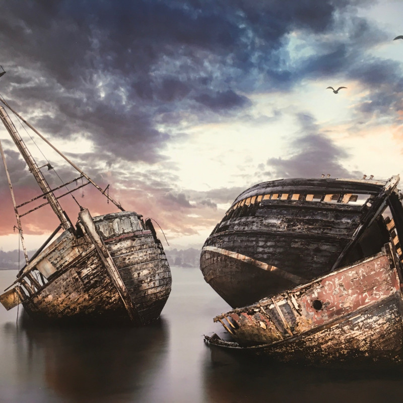A photo of 'Three Wrecks' by James Botterill