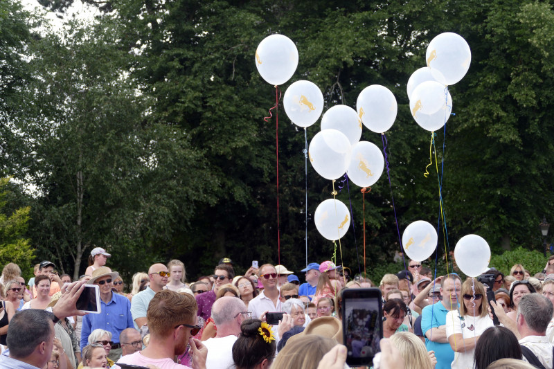 A photo of 'Argents Mead - Isla Memorial Service' by Hinckley and Bosworth Borough Council 