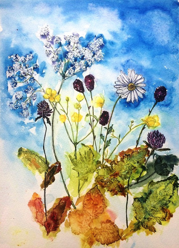 A photo of 'Flower Study' by Anne Turville -   Instagram @anneturville