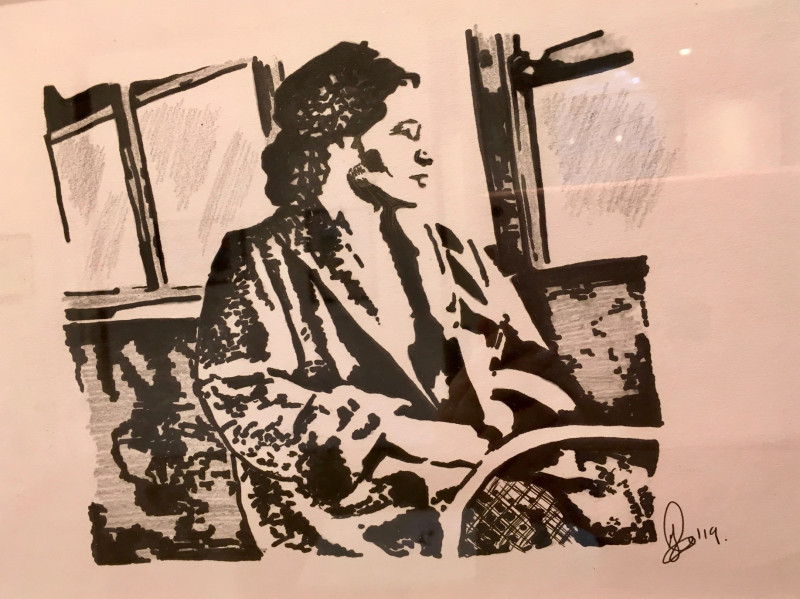 A photo of 'Rosa Parks, 1955, Alabama' by Jane Link