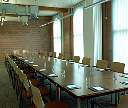 a photo of combined 'Goddard' and 'Paget' meeting rooms